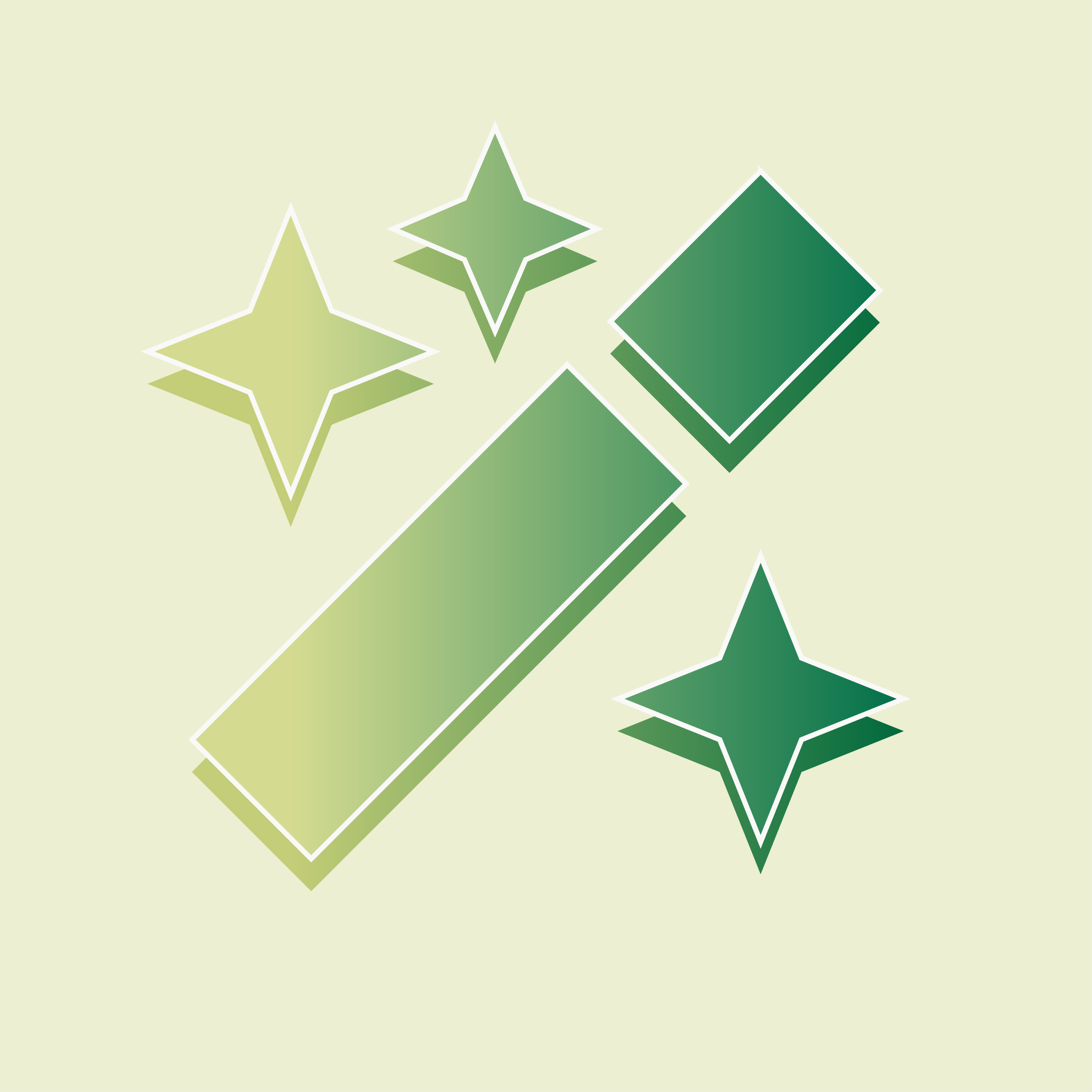 Illustration of magic wand with stars around it